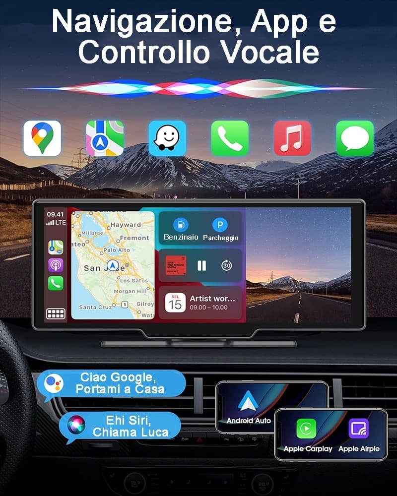 Drive Screen Pro installato in auto